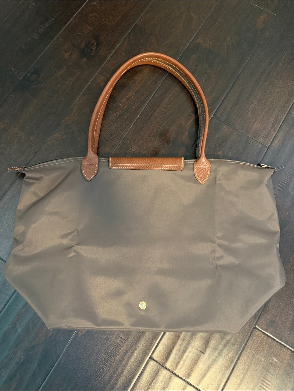 Longchamp le pilage Brown Tote Bag - Picture 6 of 11